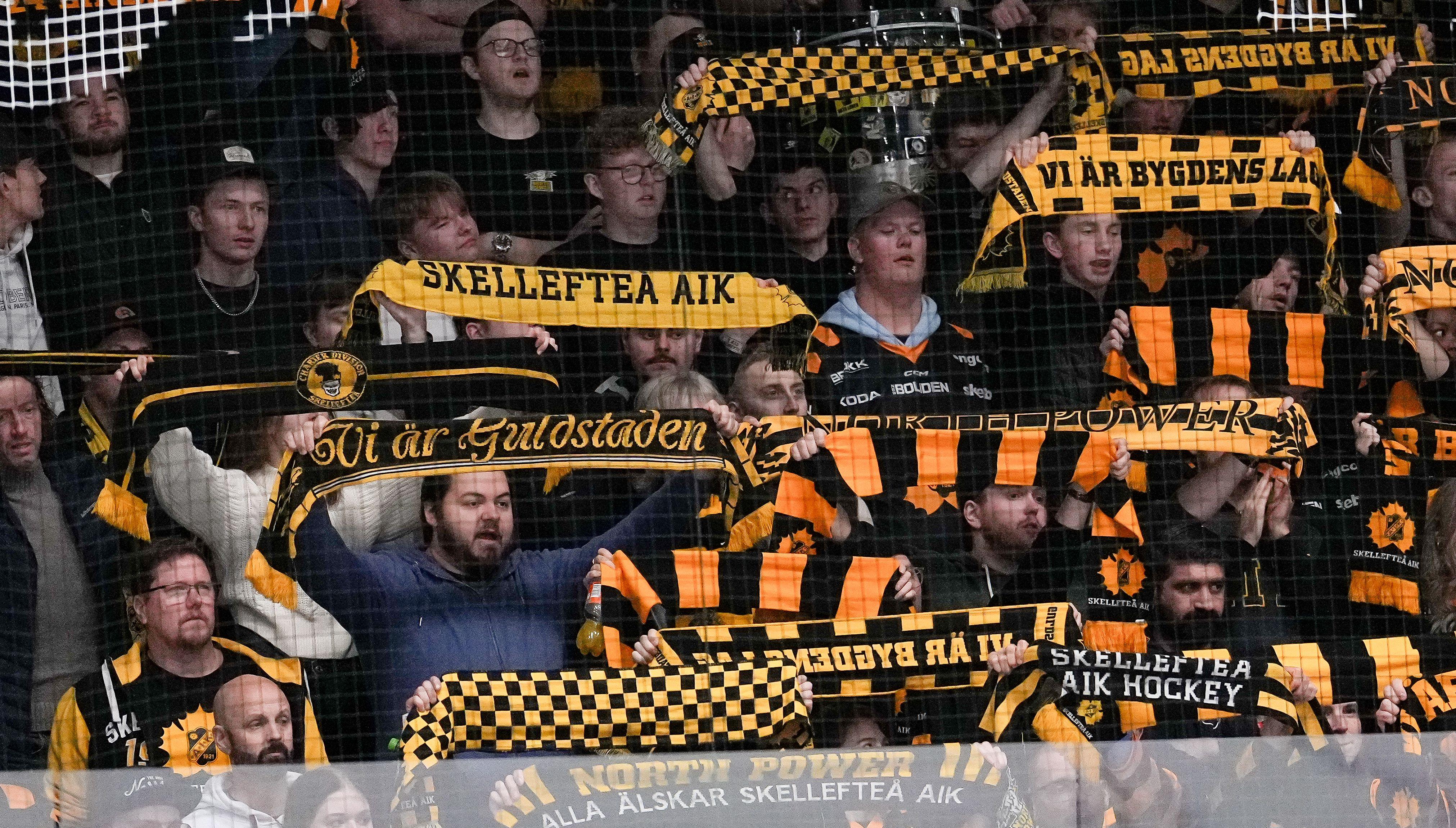 Skellefteås publiksnitt genom tiderna - säsong för säsong