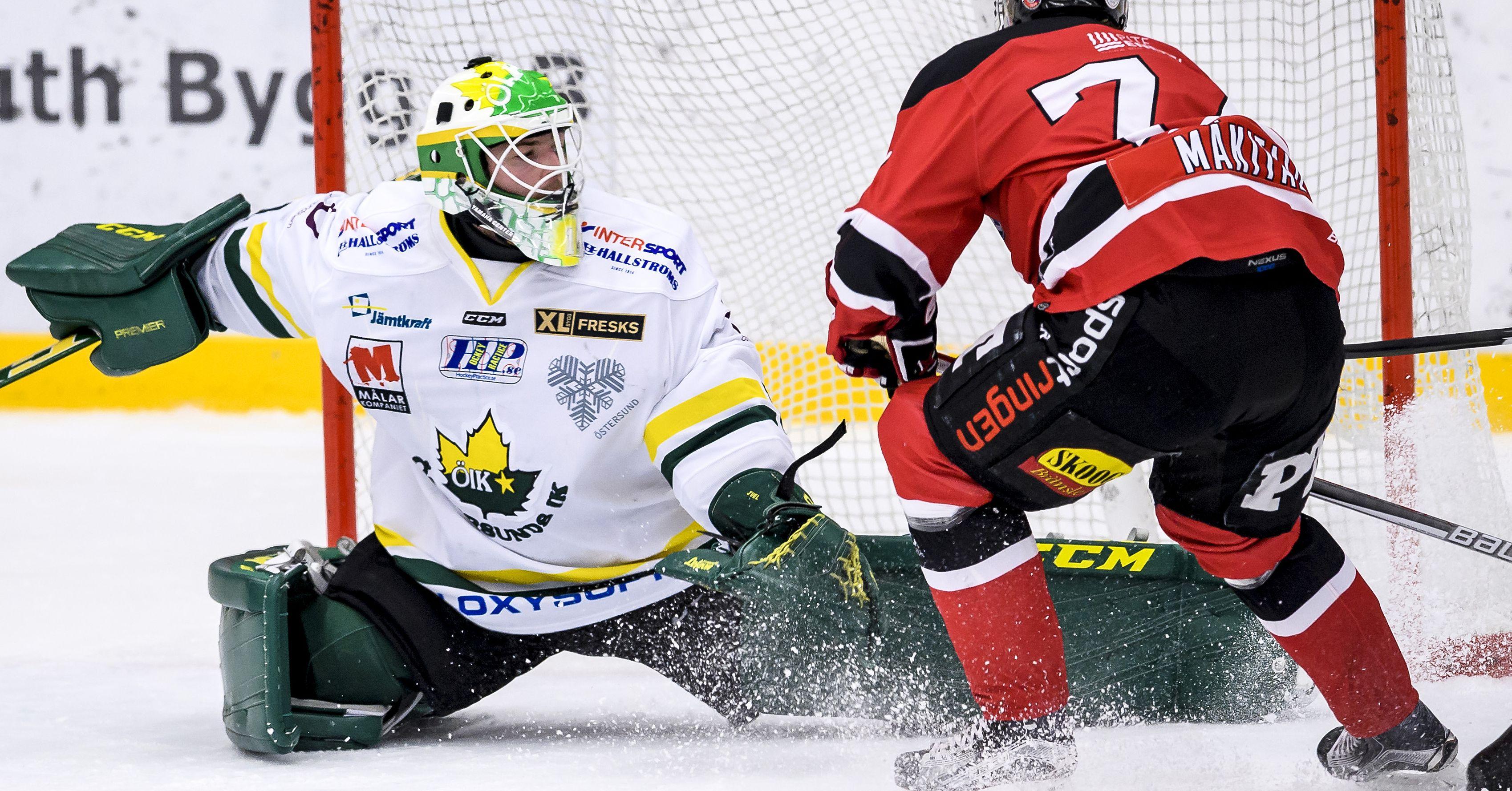 HockeyAllsvenskan nästa för Hockeyettan-målvakten
