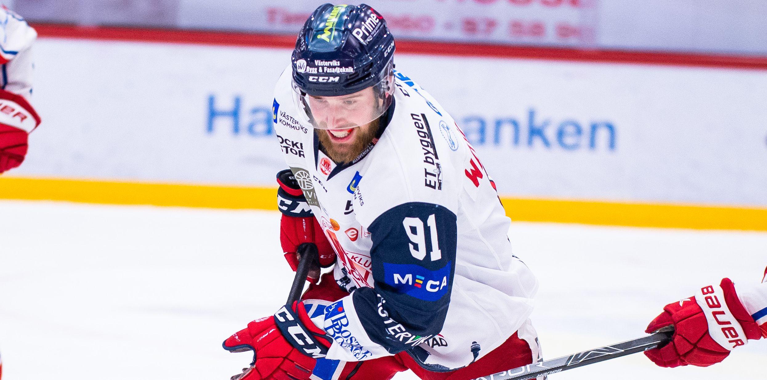 Tim Wahlgren blir kvar i HockeyAllsvenskan