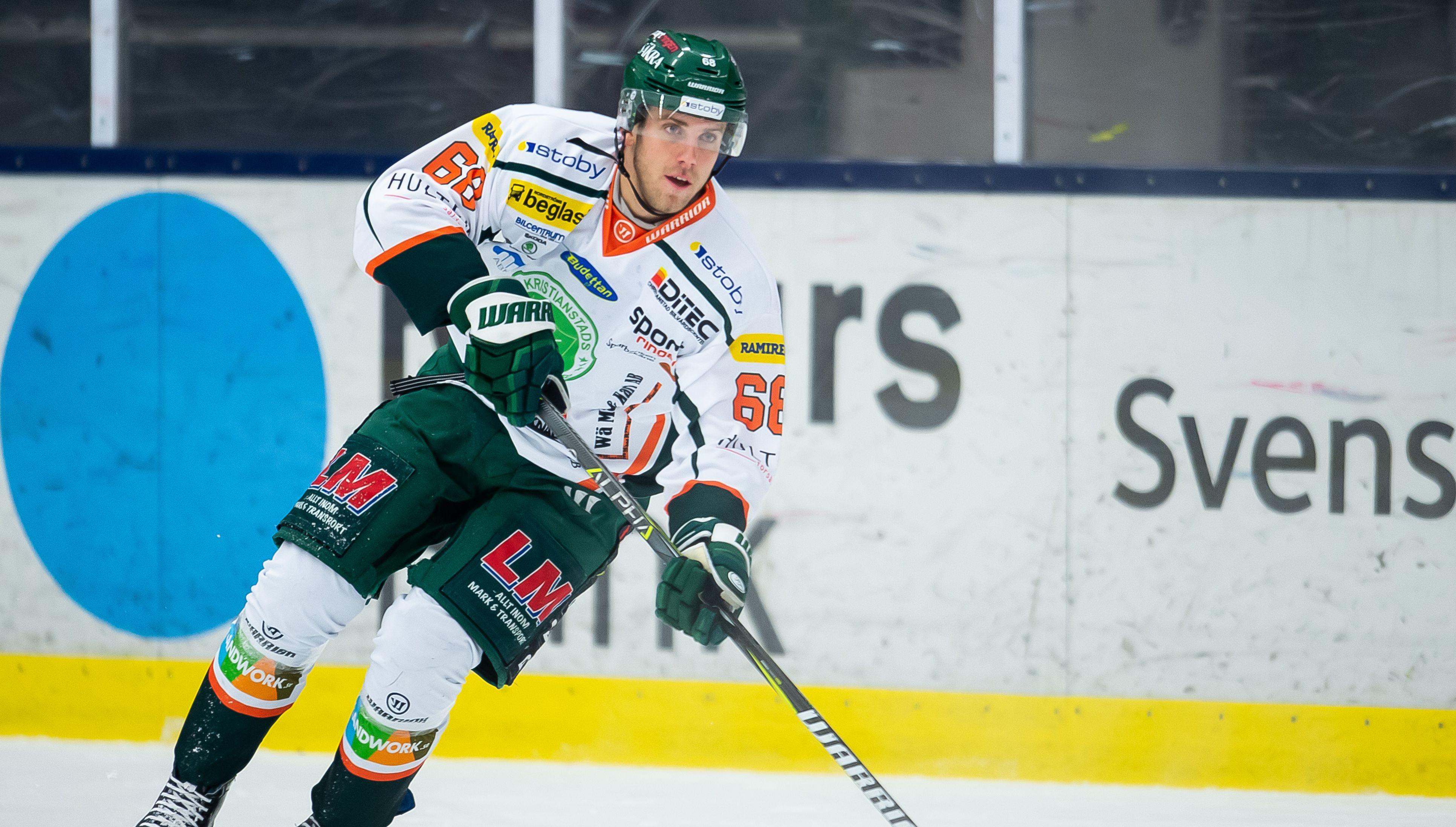 Kristianstadsforwarden hamnar i Division 2