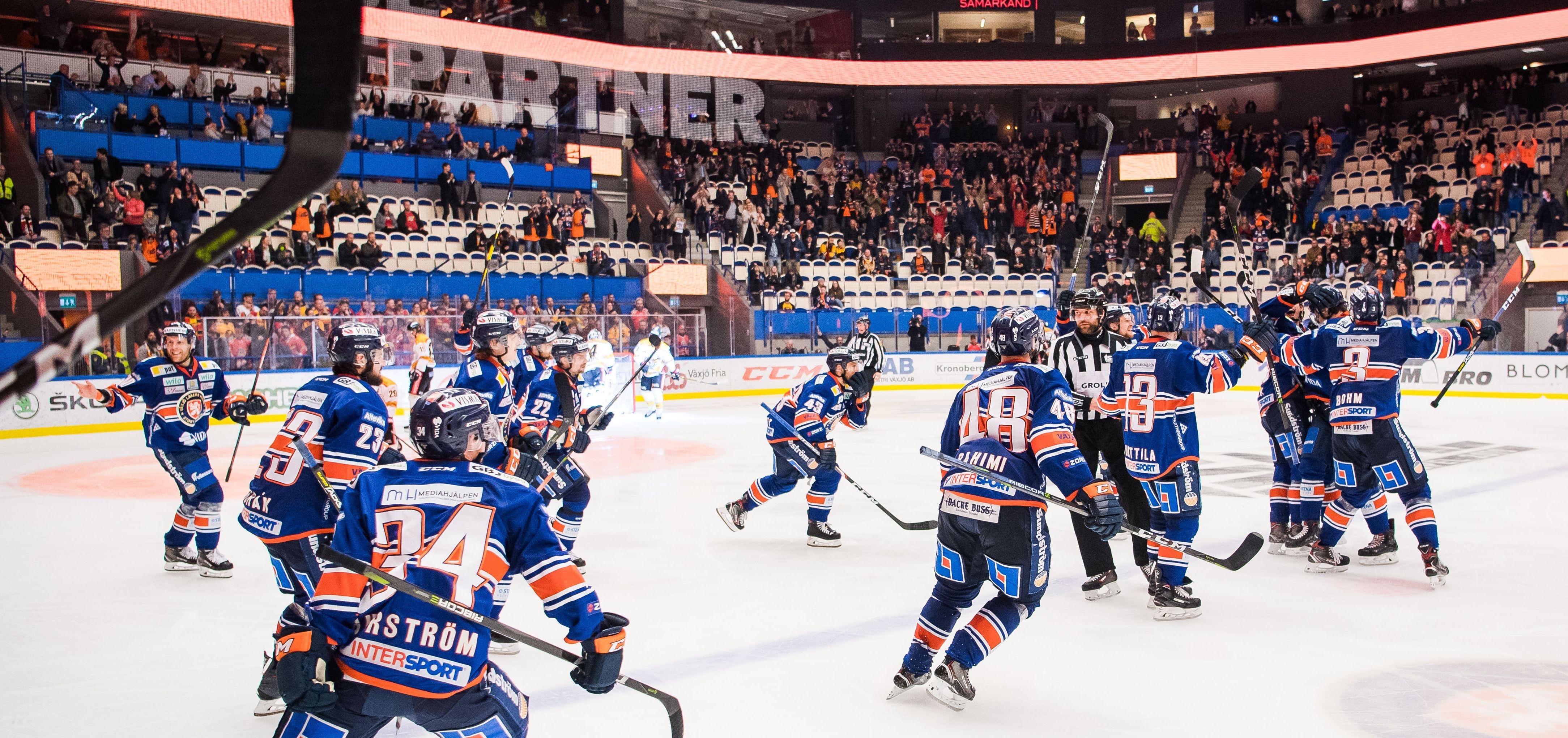 Växjö tog revansch - Brendan Shinnimin och Dominik Bokk grundlade segern