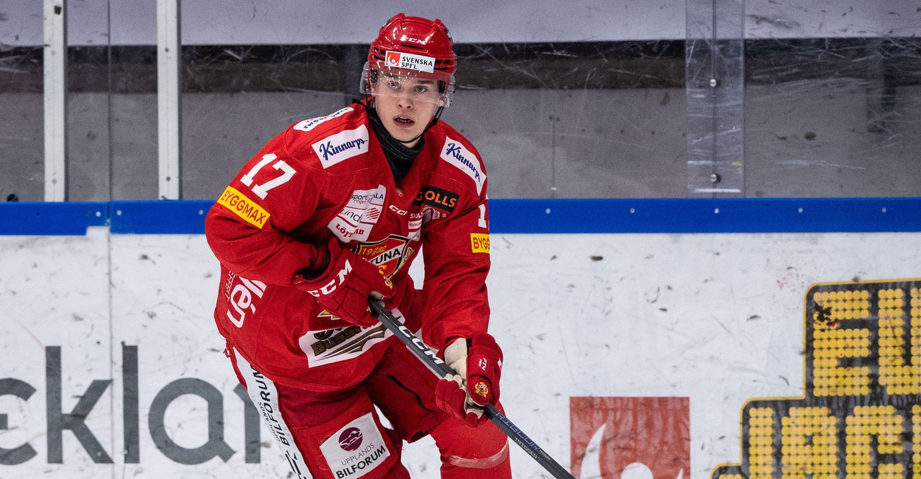 Valdemar Johansson Har Skrivit På För Kalmar HC - HockeyAllsvenskan