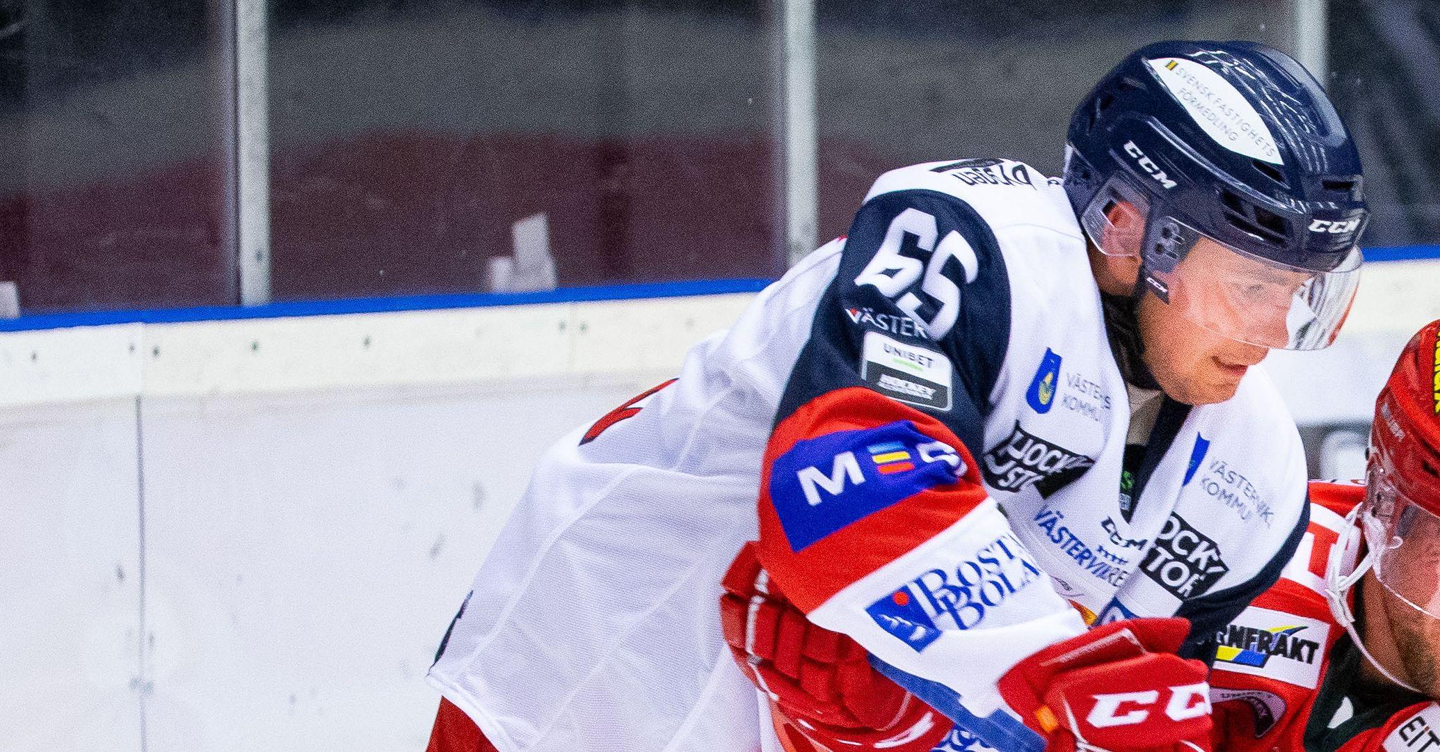 Västerviksforwarden hamnar i Hockeyettan