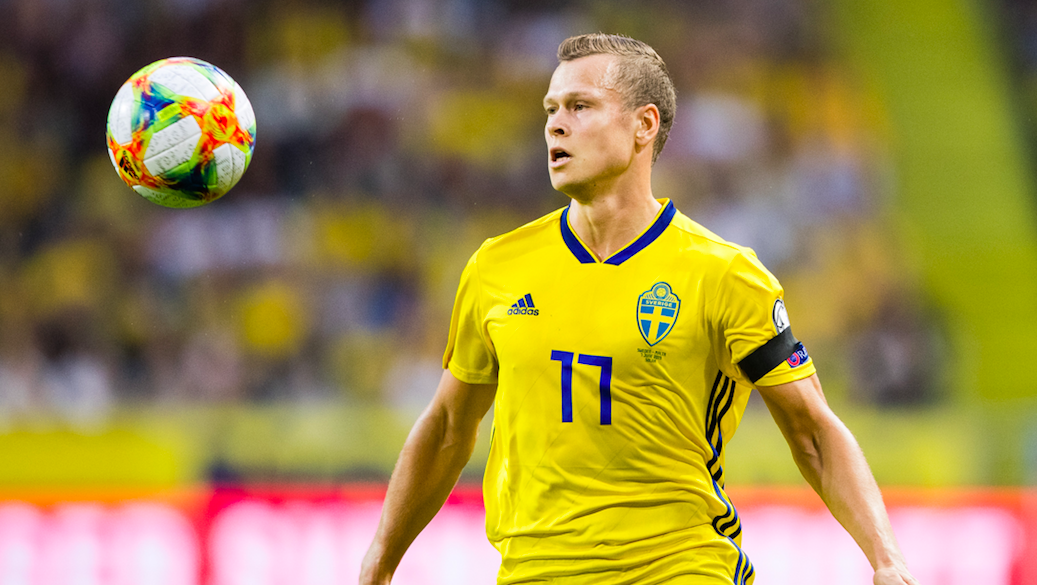 Viktor Claesson tränar med Djurgården