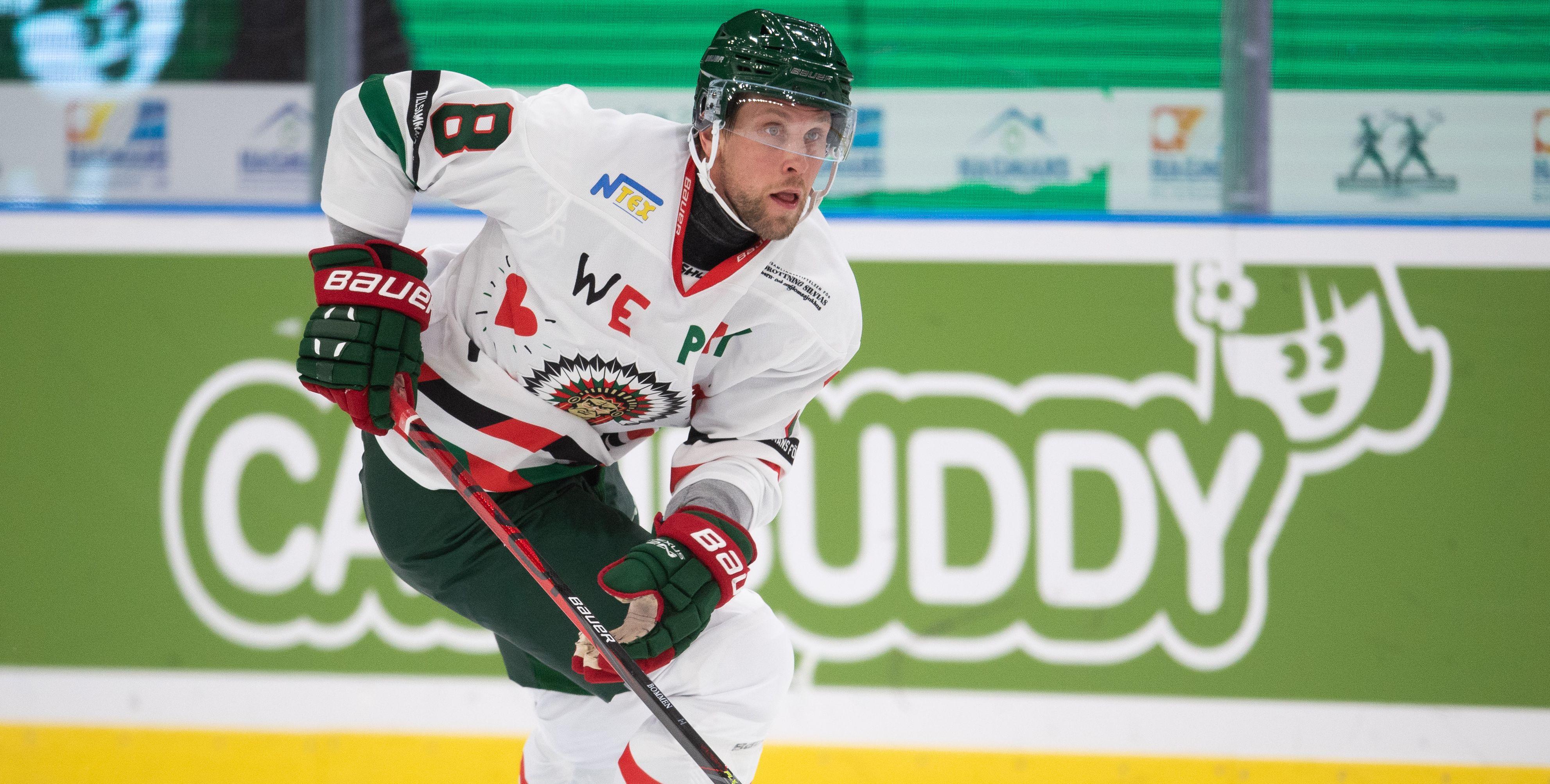 Frölunda-spelaren på frånvarolistan