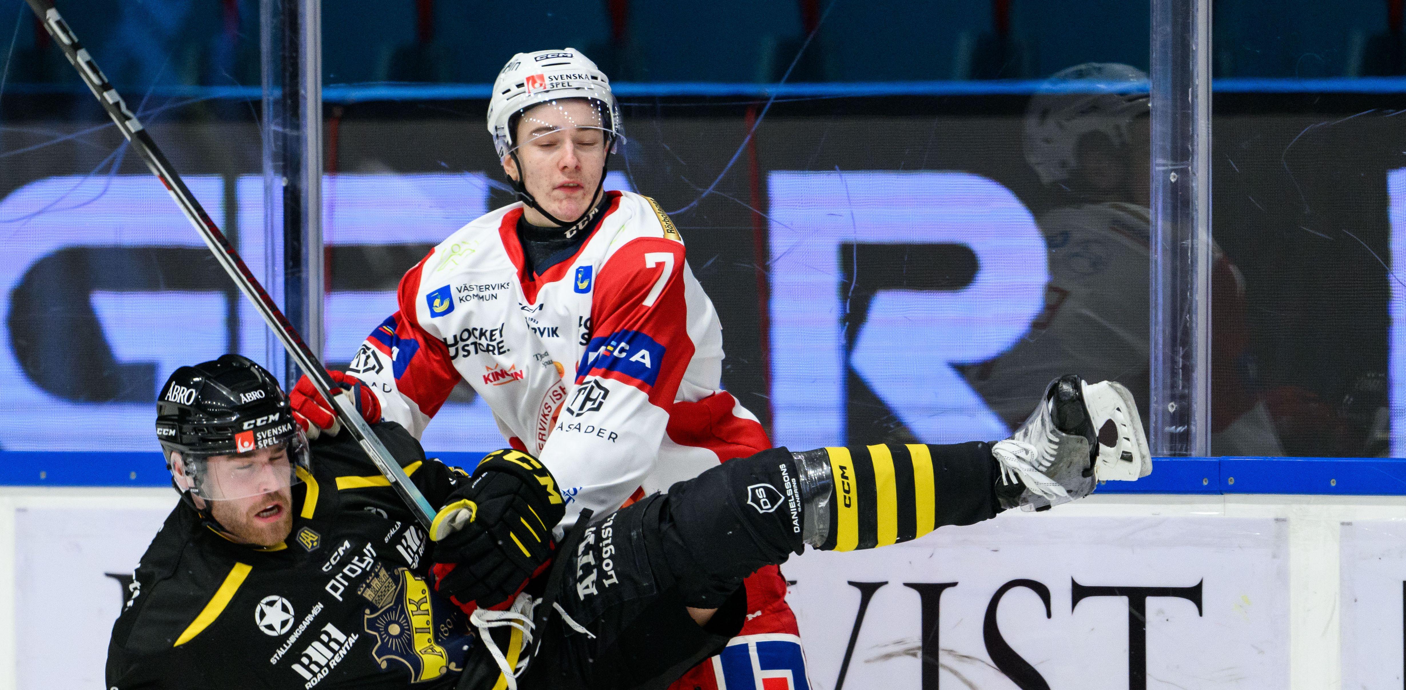 Forwarden med HockeyAllsvenskan-meriterna slutar