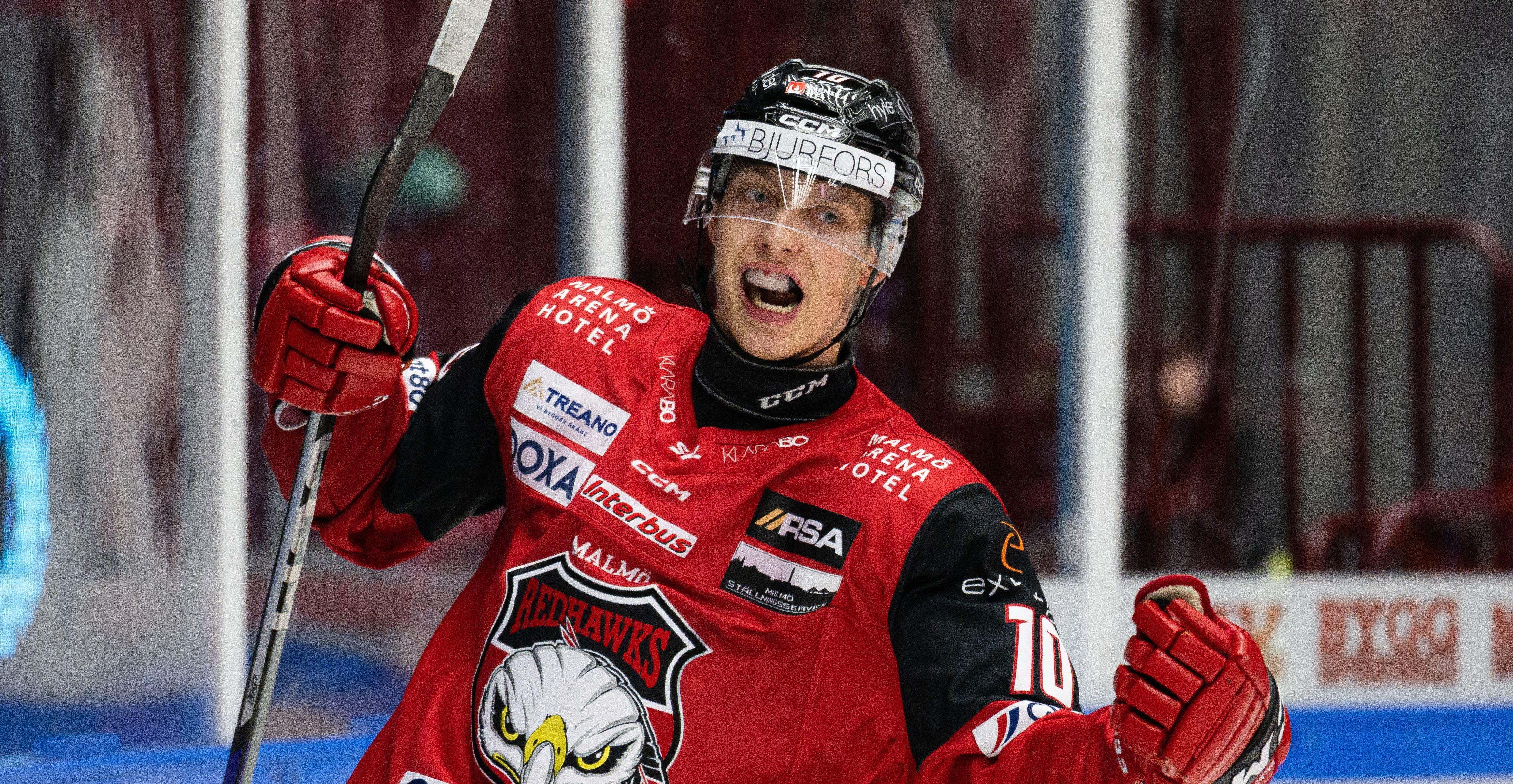 Den NHL-draftade forwarden förlänger med Skåne-klubben