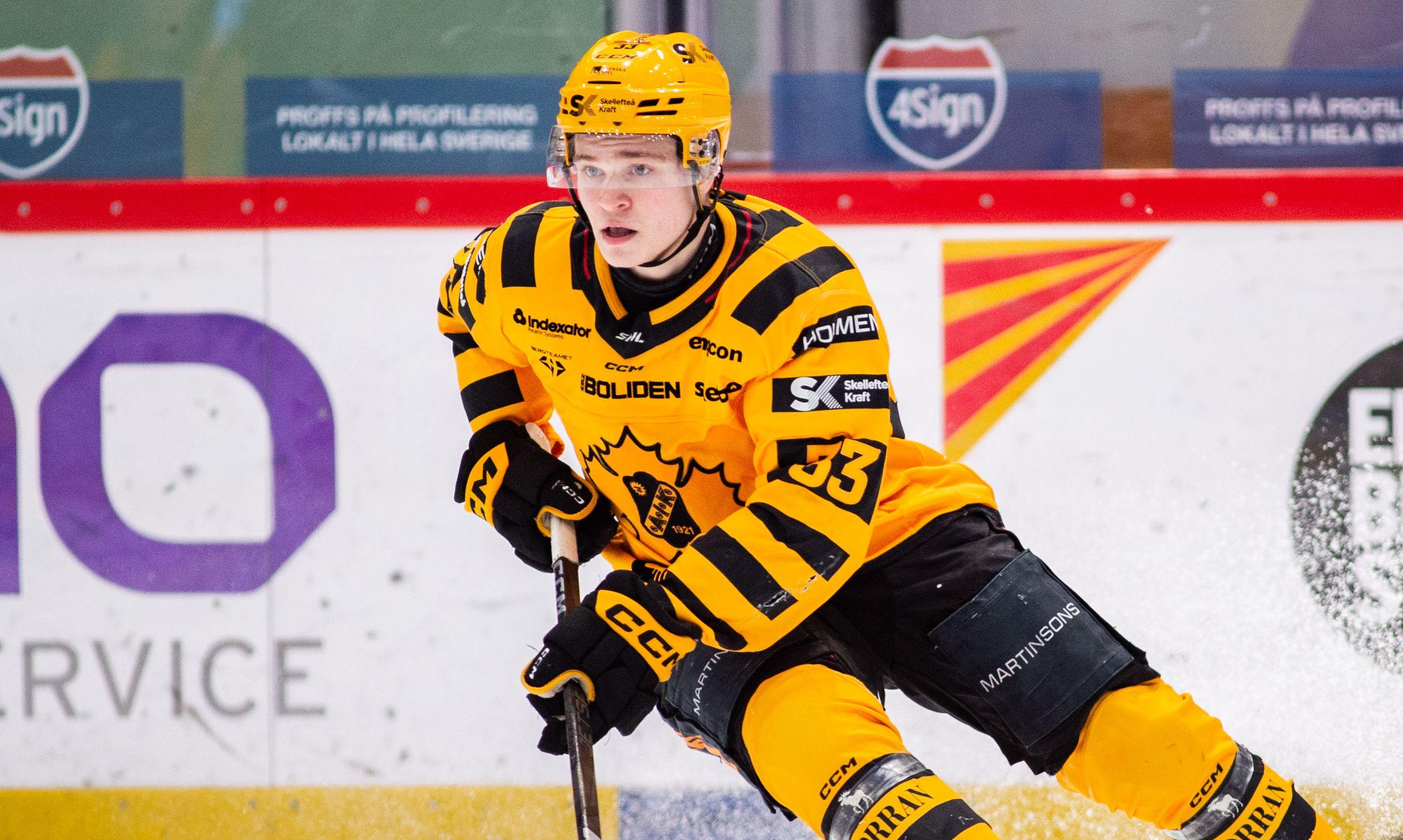 Säsongen är över för Skellefteå-spelaren