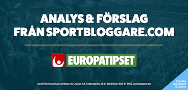 Europatipset analys sportbloggare