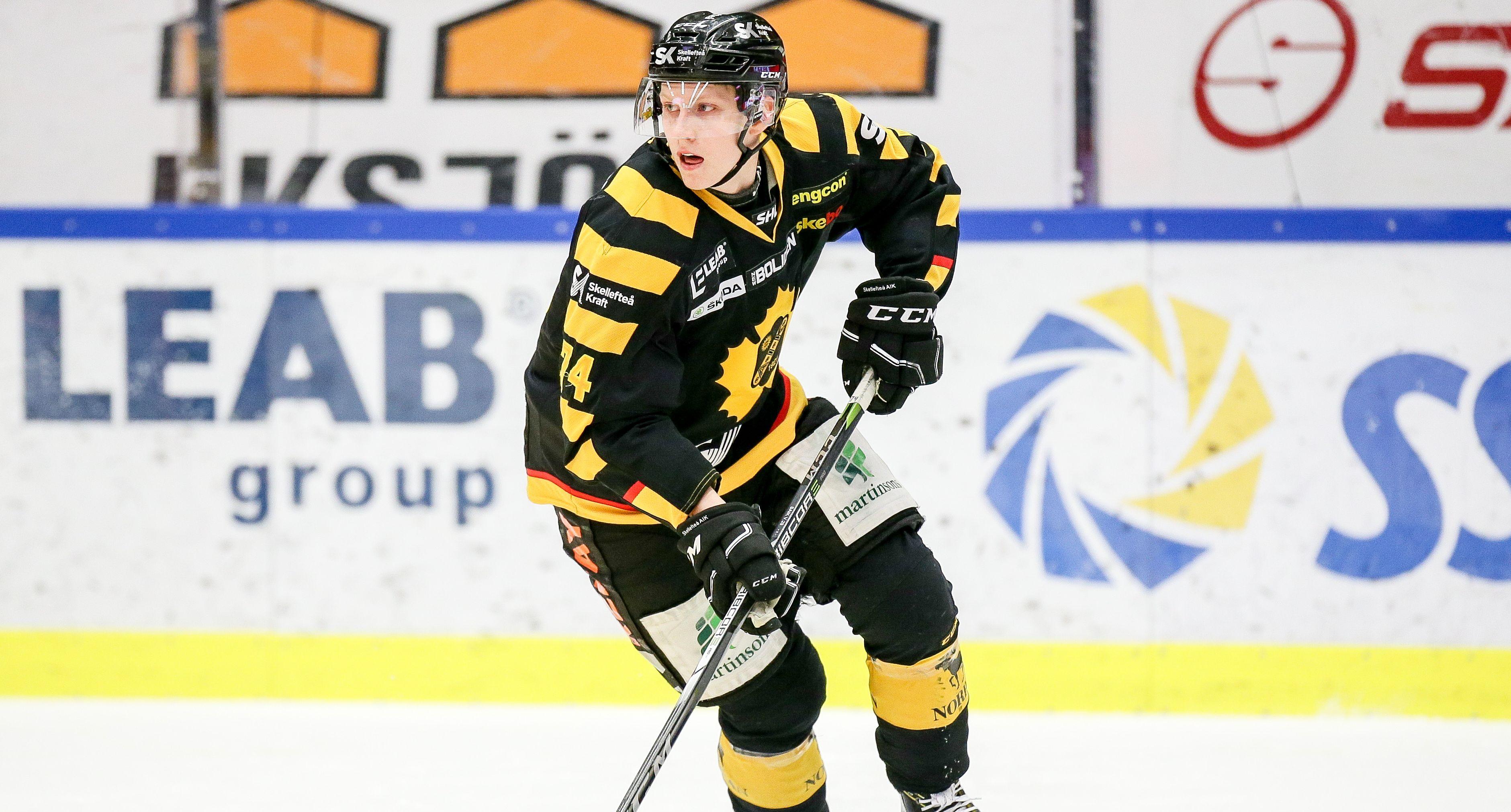 HockeyAllsvenskan nästa för Skellefteå-talangen